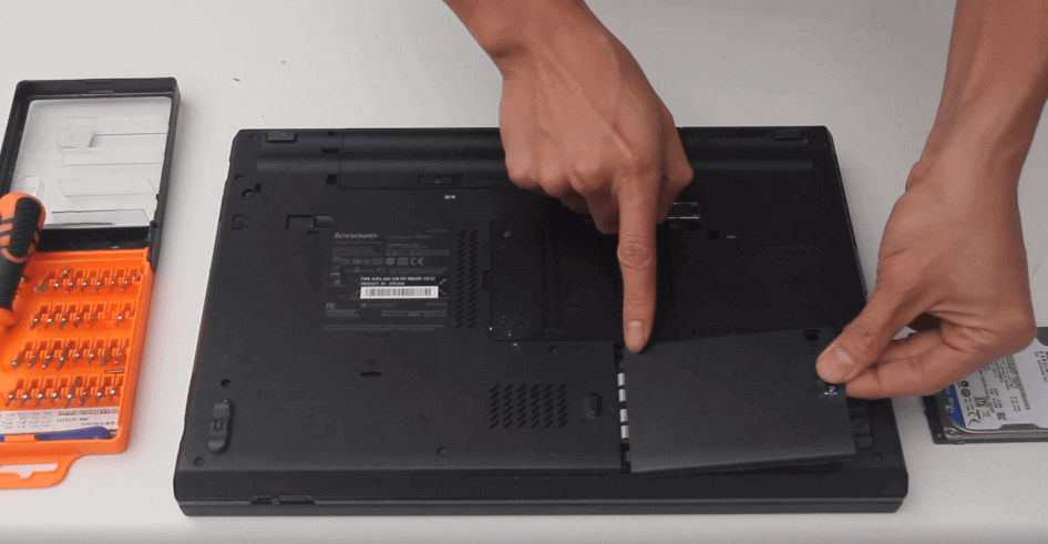 how to change ssd for laptop