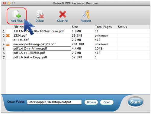 how to unencrypt pdf on mac with iPubsoft PDF Password Remover