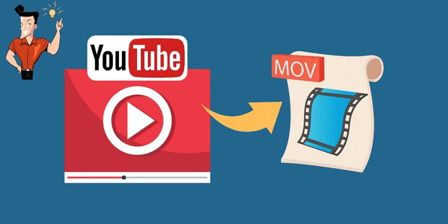 how to convert youtube video to mov