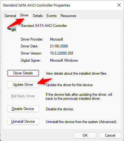 update driver