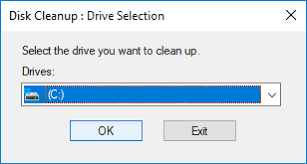 disk cleanup