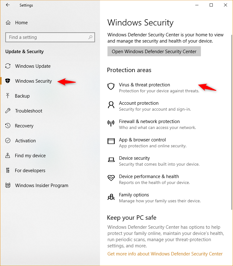 Windows Security