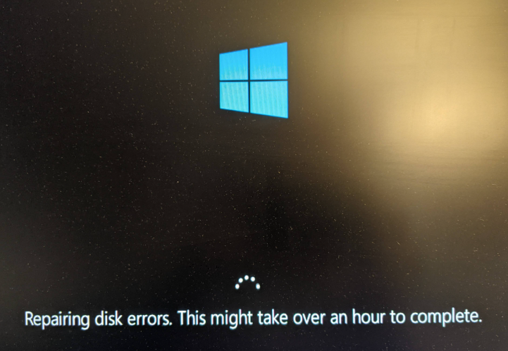 repairing disk errors
