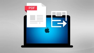 how to save as pdf on mac