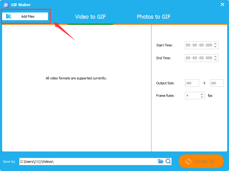 create Gif add Files