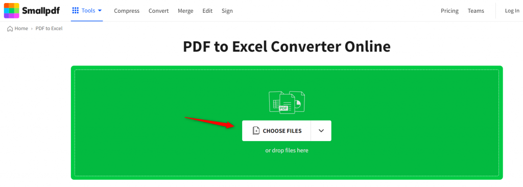 PDF documents to Excel documents