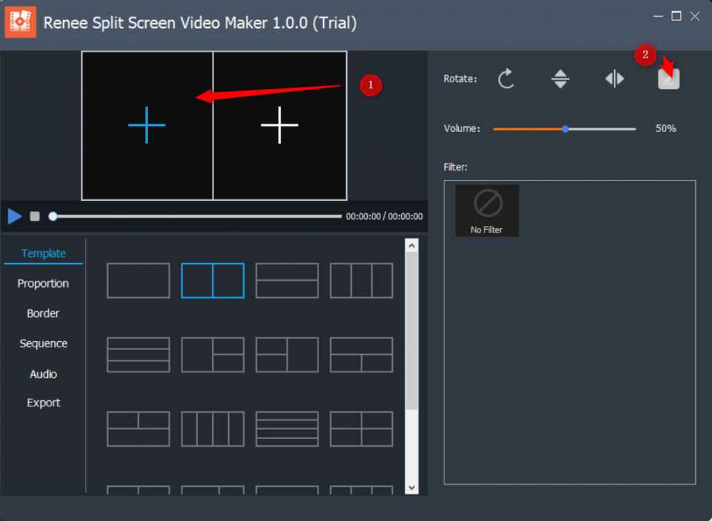 split and edit video