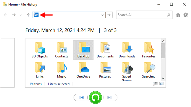 Windows File History