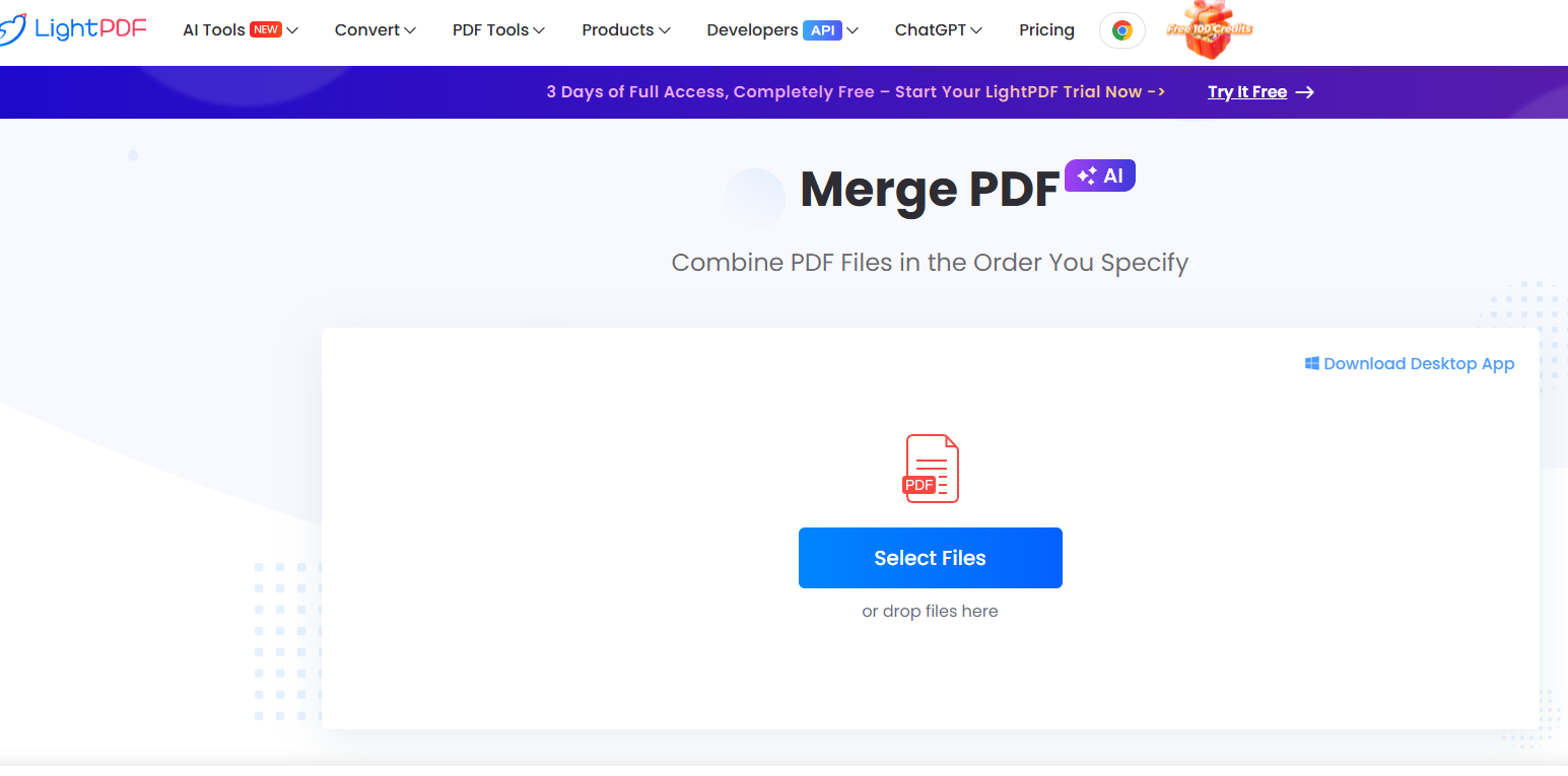 LightPDF unione online