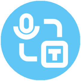 audio to text icon