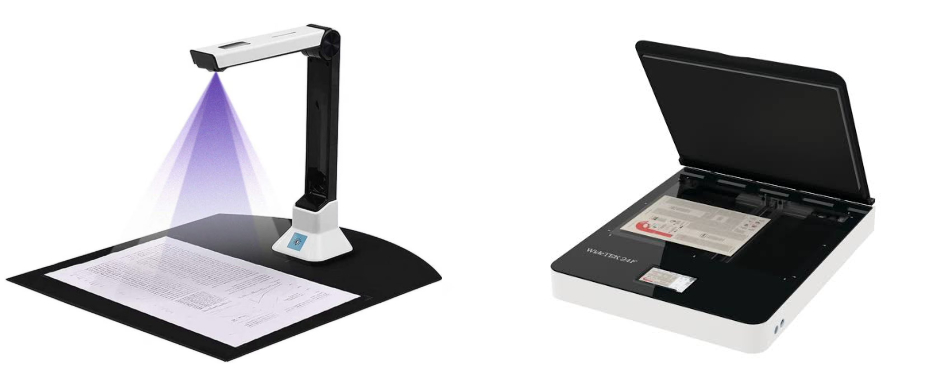 Camera-Scanner vs Flatbed-Scanner