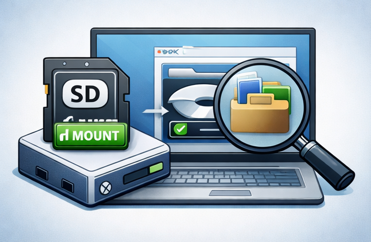 mount sd card image