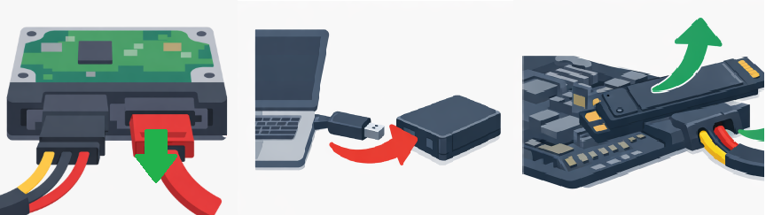 unplug disk from computer