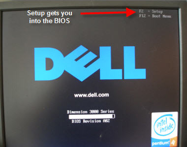 dell boot menu key
