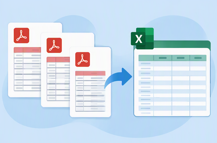 Combine Multi-Page PDF Tables into a Single Continuous Excel Sheet