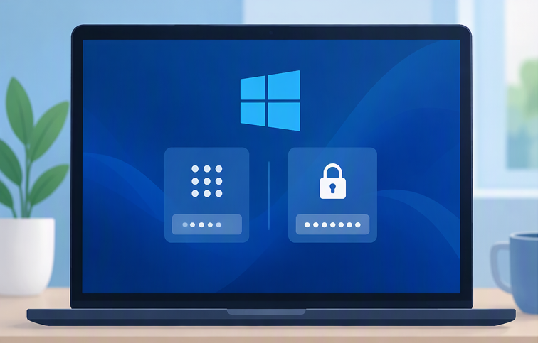 PIN vs password